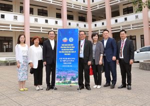 Trường Hòa Bình Xuân Lộc ký kết MOU với trường Catholic Sangji College (Hàn Quốc) Sangji and Hoabinh1 108