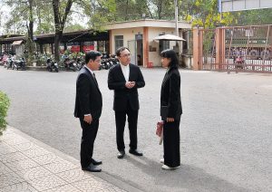 Trường Hòa Bình Xuân Lộc ký kết MOU với trường Catholic Sangji College (Hàn Quốc) Sangji and Hoabinh1 7